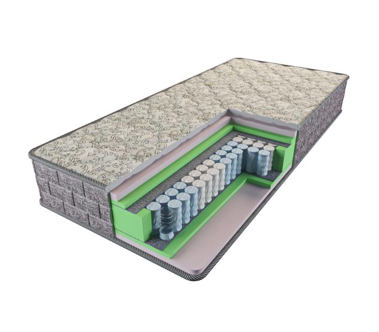 Средне-жесткий премиум матрас (7 Зон) Изумруд 160х200